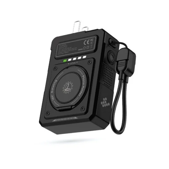 Pawa Hybrid Mag Magsafe Powerbank & Charger - Black